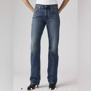 Levi 90s 501, medium wash, size 25 x 32